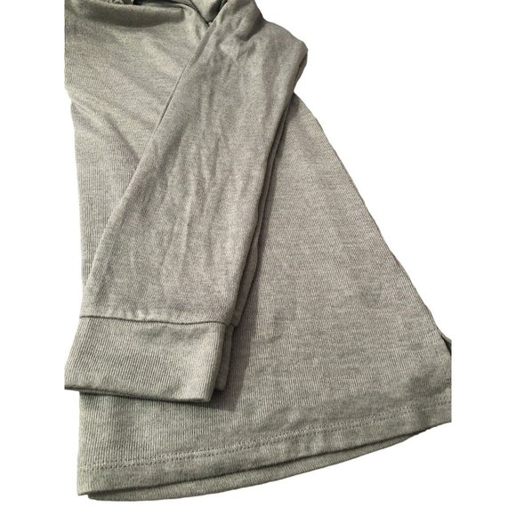 Women's XS Koolaburra by UGG Henley Look LS Top, Grey - Picture 3 of 3
